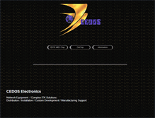 Tablet Screenshot of cedos.com